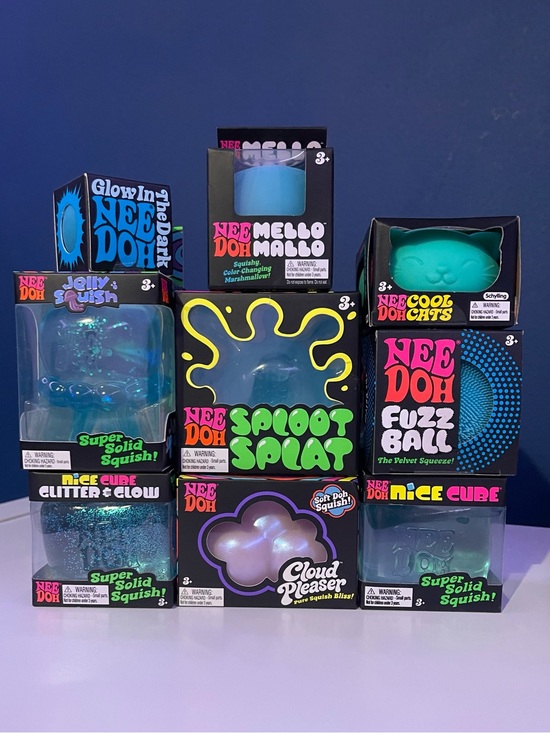 Schylling Other - NeeDoh Bundle of 9! Authentic NIB and SHIPS FAST and FREE. Make offer!